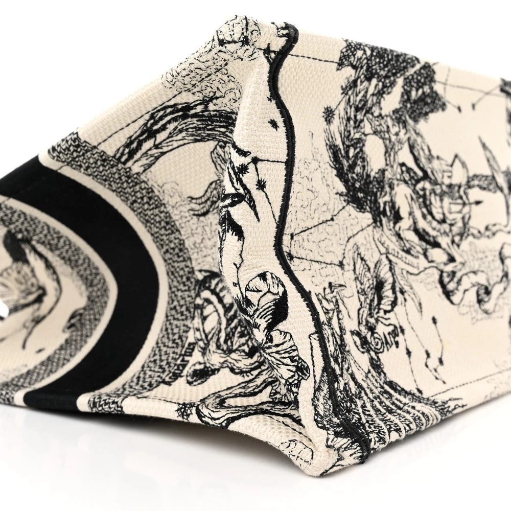 Lushentic Grade Replica Bags - Medium Zodiac Toile de Jouy Book Tote - Image 4