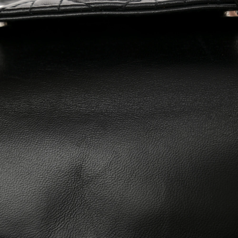 Lushentic Replica Handbags Mini Lady Dior Black Cannage Lambskin - Image 10