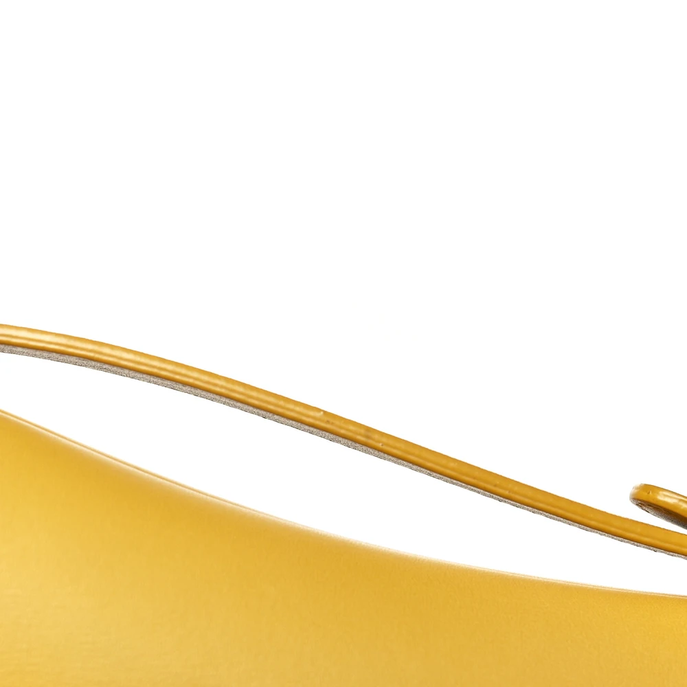 Lushentic Dior Mini Saddle Bag Yellow Ultra Matte Calfskin Leather Incognito Hardware - Premium Alternative Bag