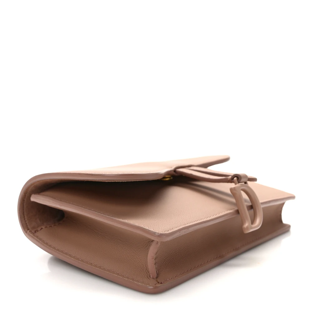 Lushentic Grade Mini Saddle Belt Clutch Rose des Vents Ultra Matte Calfskin Leather - Premium Alternative Bag