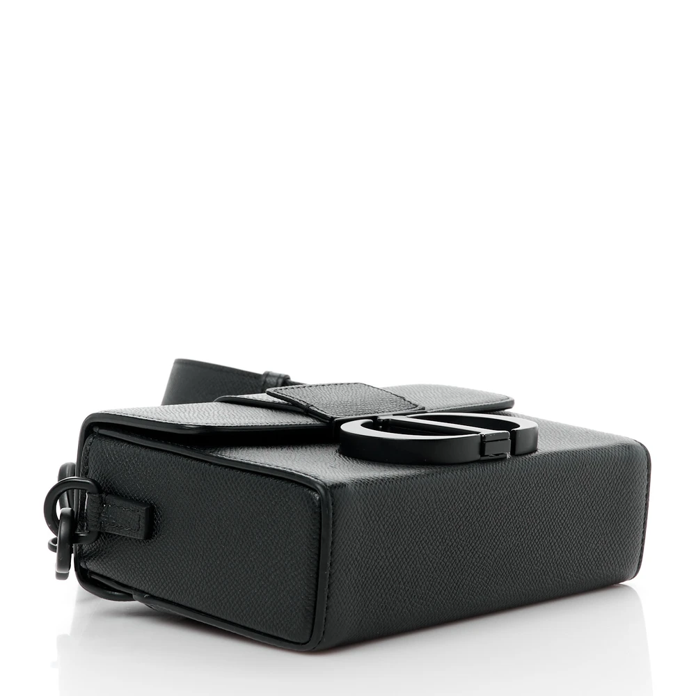 Lushentic Grade Replica Medium Weekender 25 Bag in Black Maxi Oblique Canvas with Ruthenium Hardware - Premium Alternative