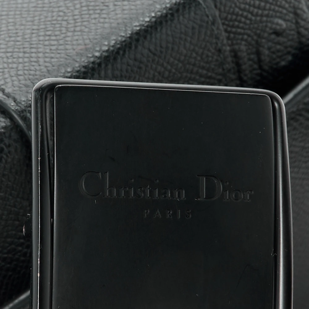 Lushentic Grade Replica Medium Weekender 25 Bag in Black Maxi Oblique Canvas with Ruthenium Hardware - Image 8