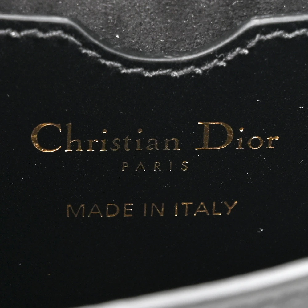 Lushentic Handbags Small Bobby Flap Bag Black Box Calfskin Leather - Image 2