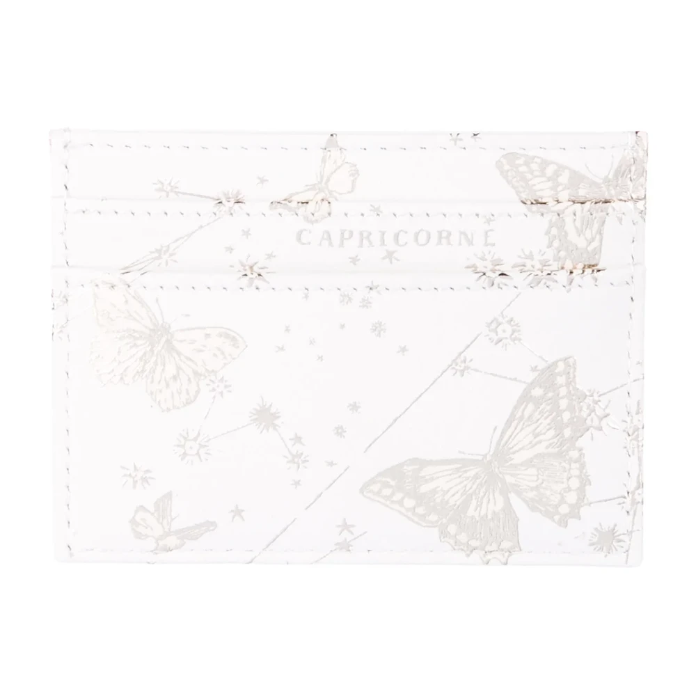 Lushentic Replica Handbags Small Caro Card Holder in White Leather - Designer Inspired Luxury Bag