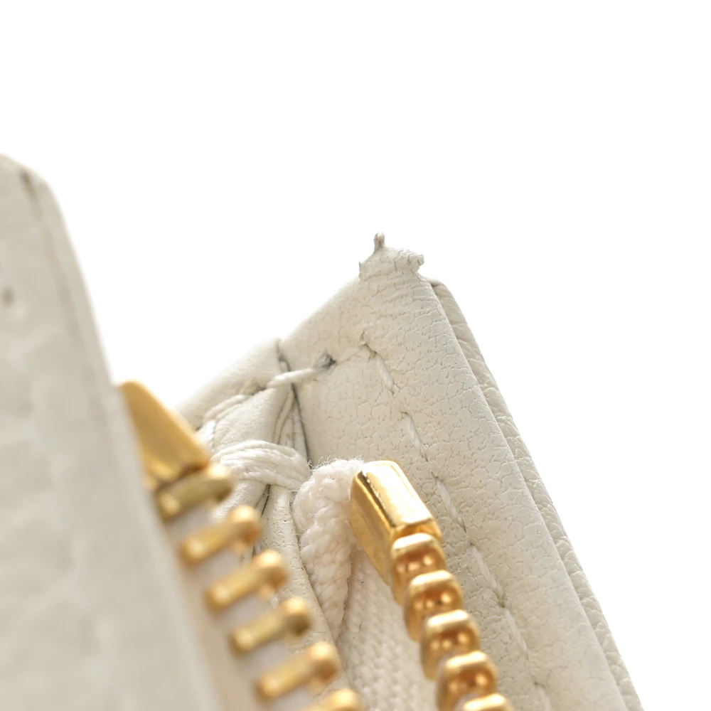 Buy Lushentic Grade Bags - Small Caro Zipped Pouch with Chain Latte - Image 9