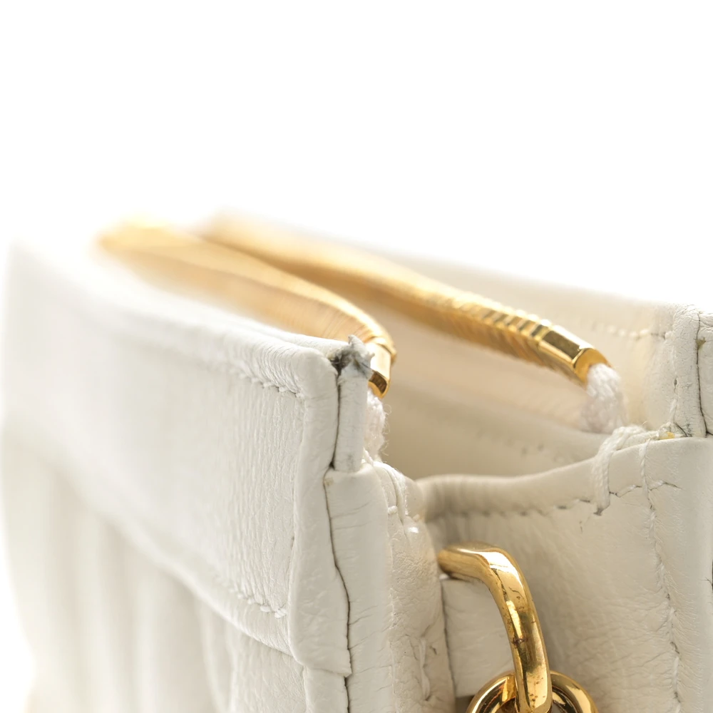 Buy Lushentic Grade Bags - Small Caro Zipped Pouch with Chain Latte - Image 11