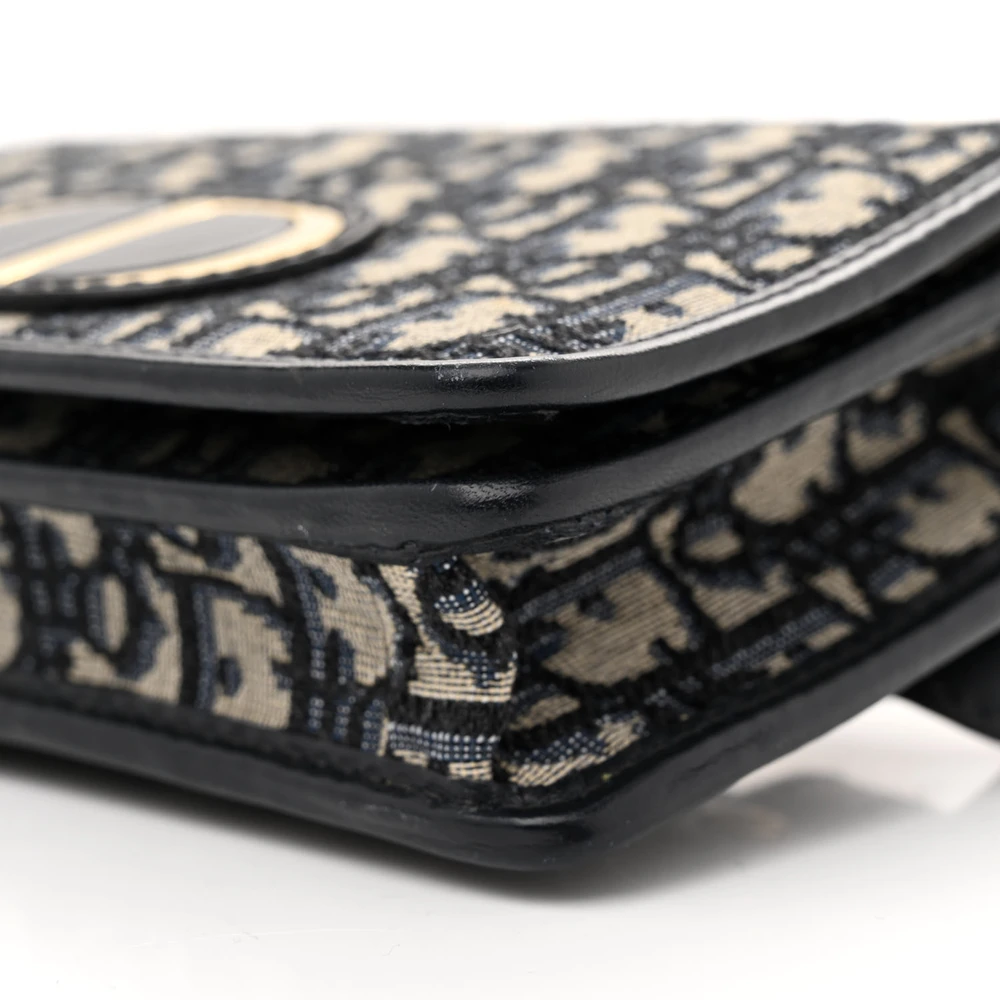 Lushentic Bags Review: Small Montaigne 30, 2-in-1 Pouch, Blue Oblique Canvas - Premium Alternative