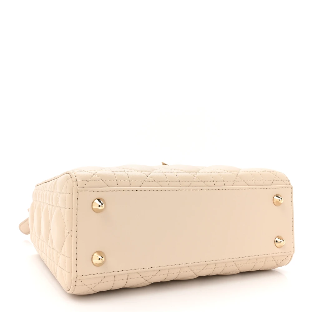 Lushentic Reviews: Small My ABCDior Lady Dior in Beige Lambskin - Premium Alternative Bag