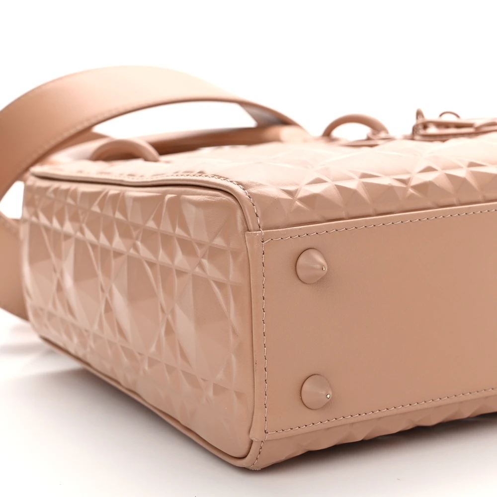 Lady Dior Rose des Vents in Lushentic Small Cannage Calfskin Leather - Image 4