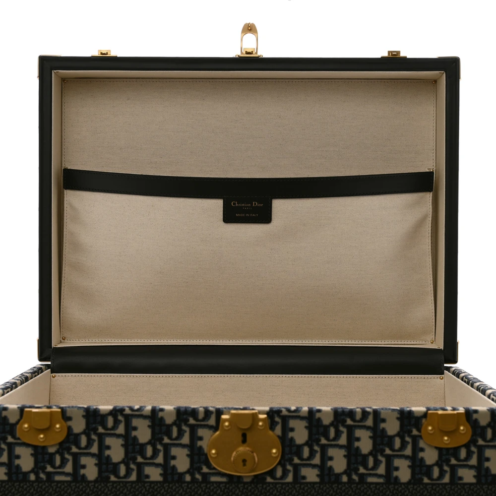 Lushentic Bags Review: Vespa Top Trunk Blue Oblique Canvas - Image 2