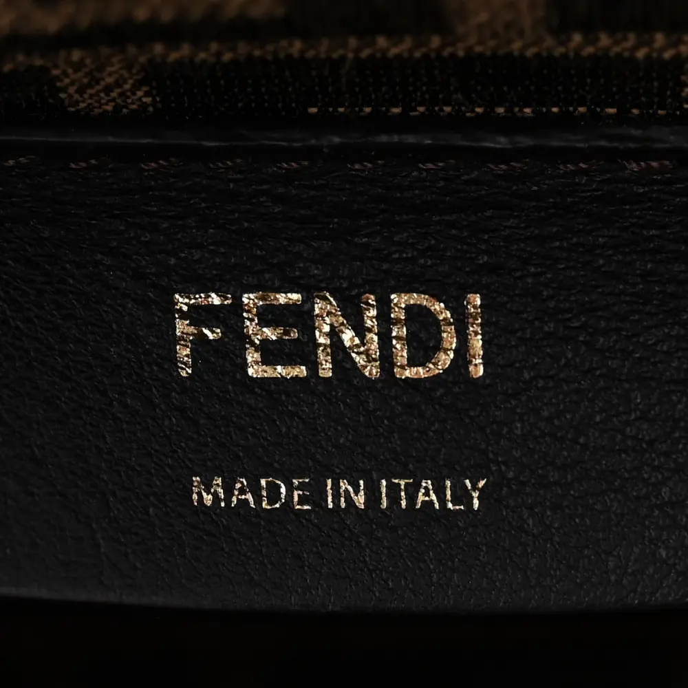 Lushentic Medium Fendi First – Black Nappa Leather, Gold Hardware - Image 2