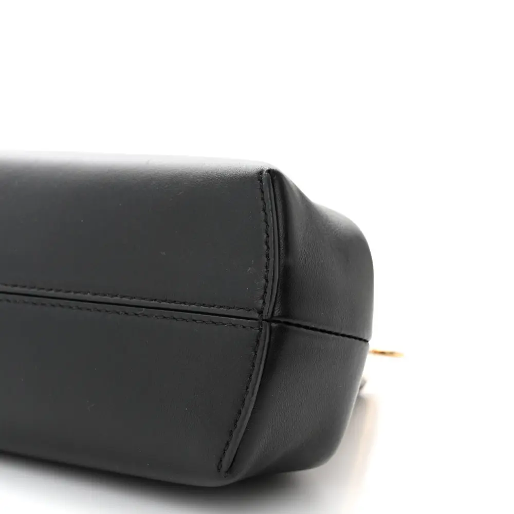 Lushentic Medium Fendi First – Black Nappa Leather, Gold Hardware - Image 5