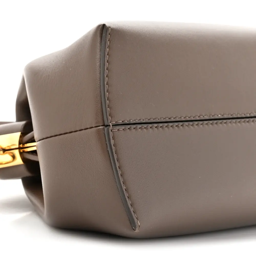 Lushentic Replica Handbags - Midi Fendi First Dark Coffee Nappa - Image 5