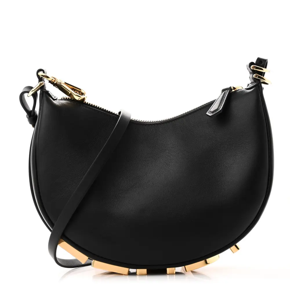 Lushentic Bags Review: Mini Fendigraphy Hobo Bag Black Matte