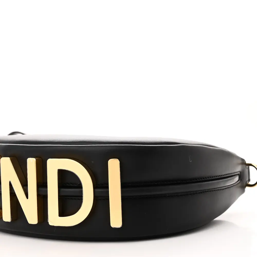 Lushentic Bags Review: Mini Fendigraphy Hobo Bag Black Matte - Image 5