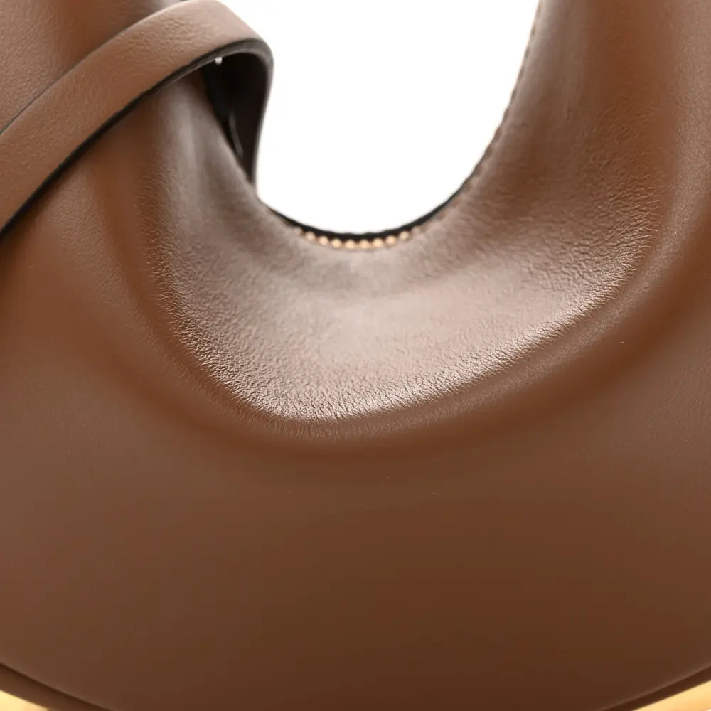 Lushentic Quality Handbags - Mini Fendigraphy Hobo Bag Brandy Matte - Image 9