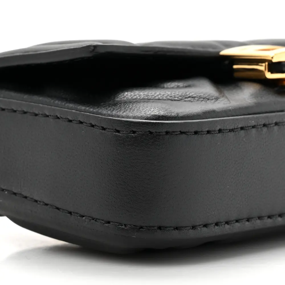 Lushentic Grade Handbags - Nano FF Embossed Baguette Charm - Image 5