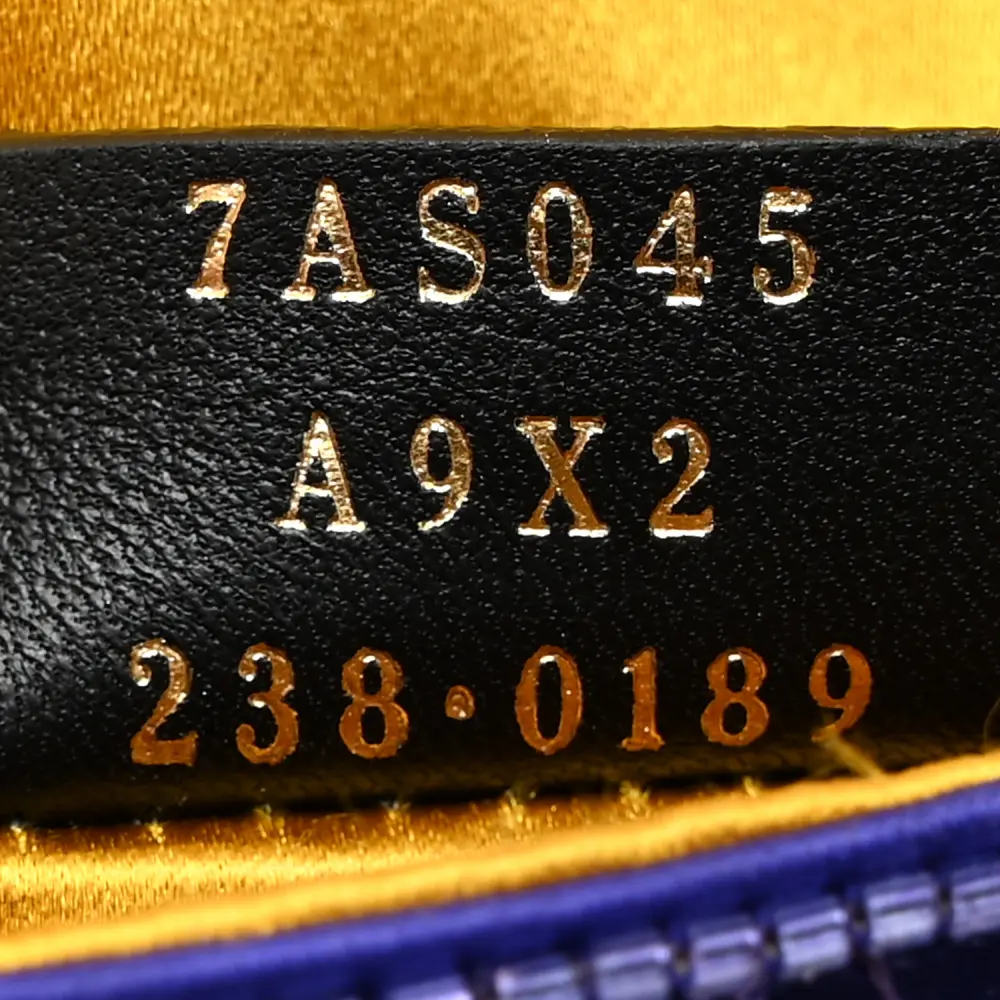 Lushentic Grade Handbags - Maxi Buckle Baguette in Viola Purple - Image 10