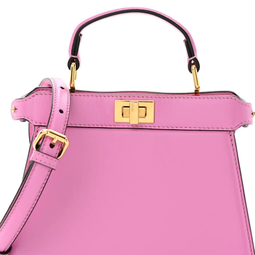Lushentic Grade Replica Bags - Petite Peekaboo Rosa in Shiny Nappa Leather - Image 2