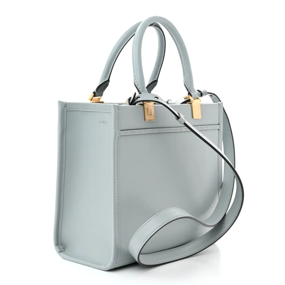 Lushentic Handbag Small Logo Embossed Sunshine Shopper Tote - Image 3