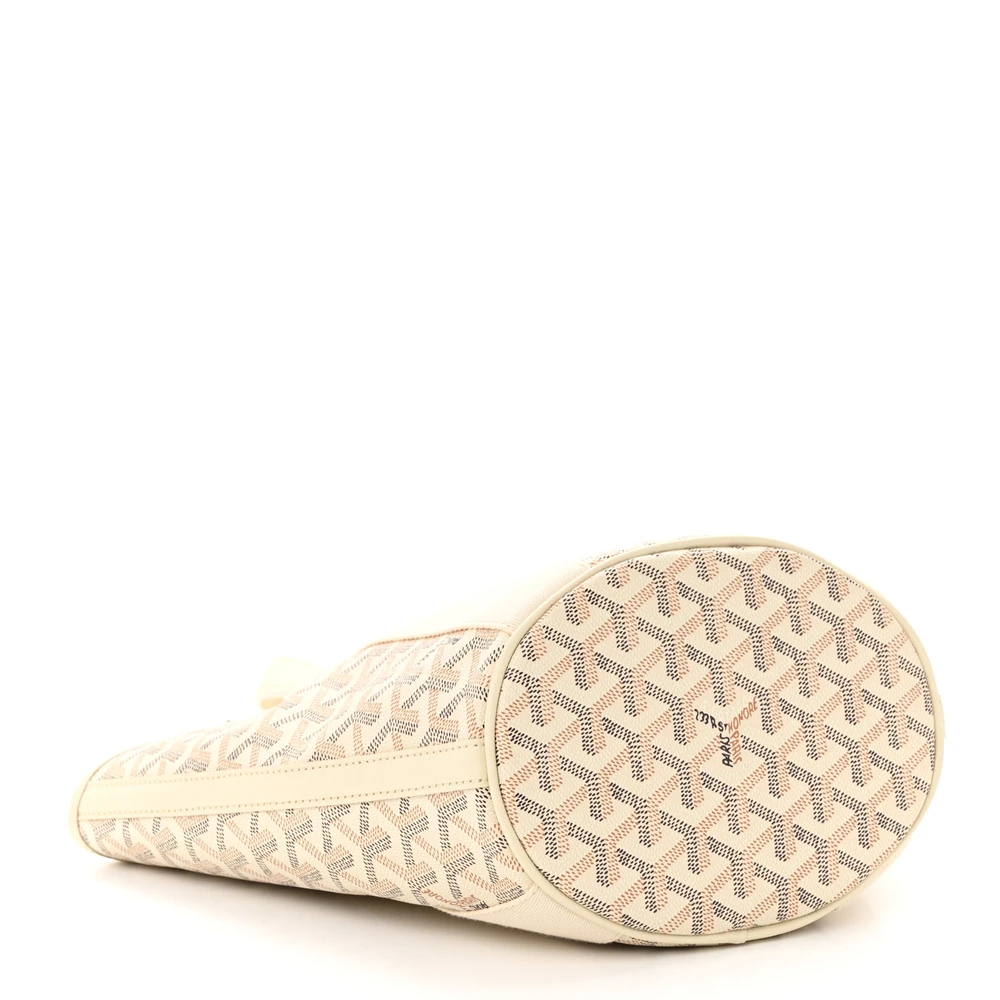 Lushentic Grade Bags: Belharra Tote PM Sand in Goyardine Canvas - Image 5