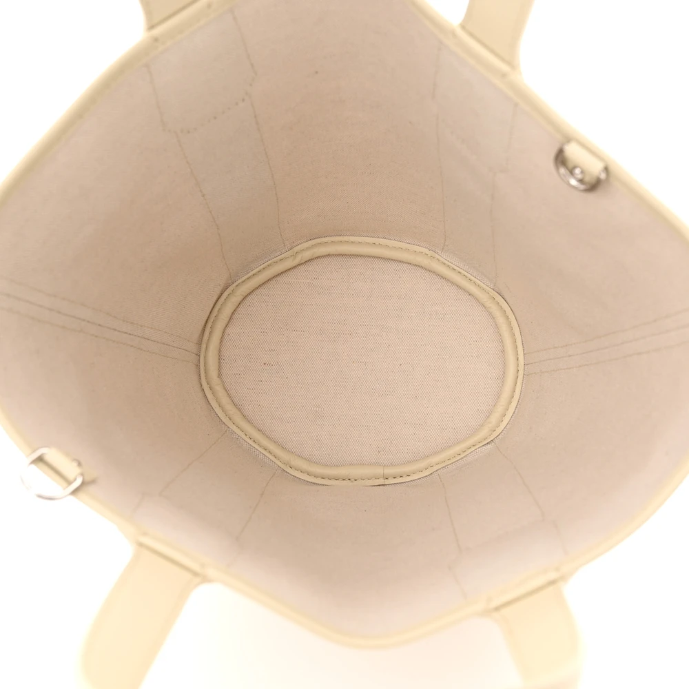 Lushentic Grade Bags: Belharra Tote PM Sand in Goyardine Canvas - Image 6
