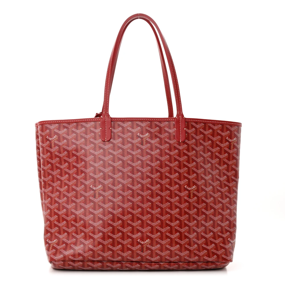 Lushentic Goyard Isabelle PM Red Goyardine Canvas Front