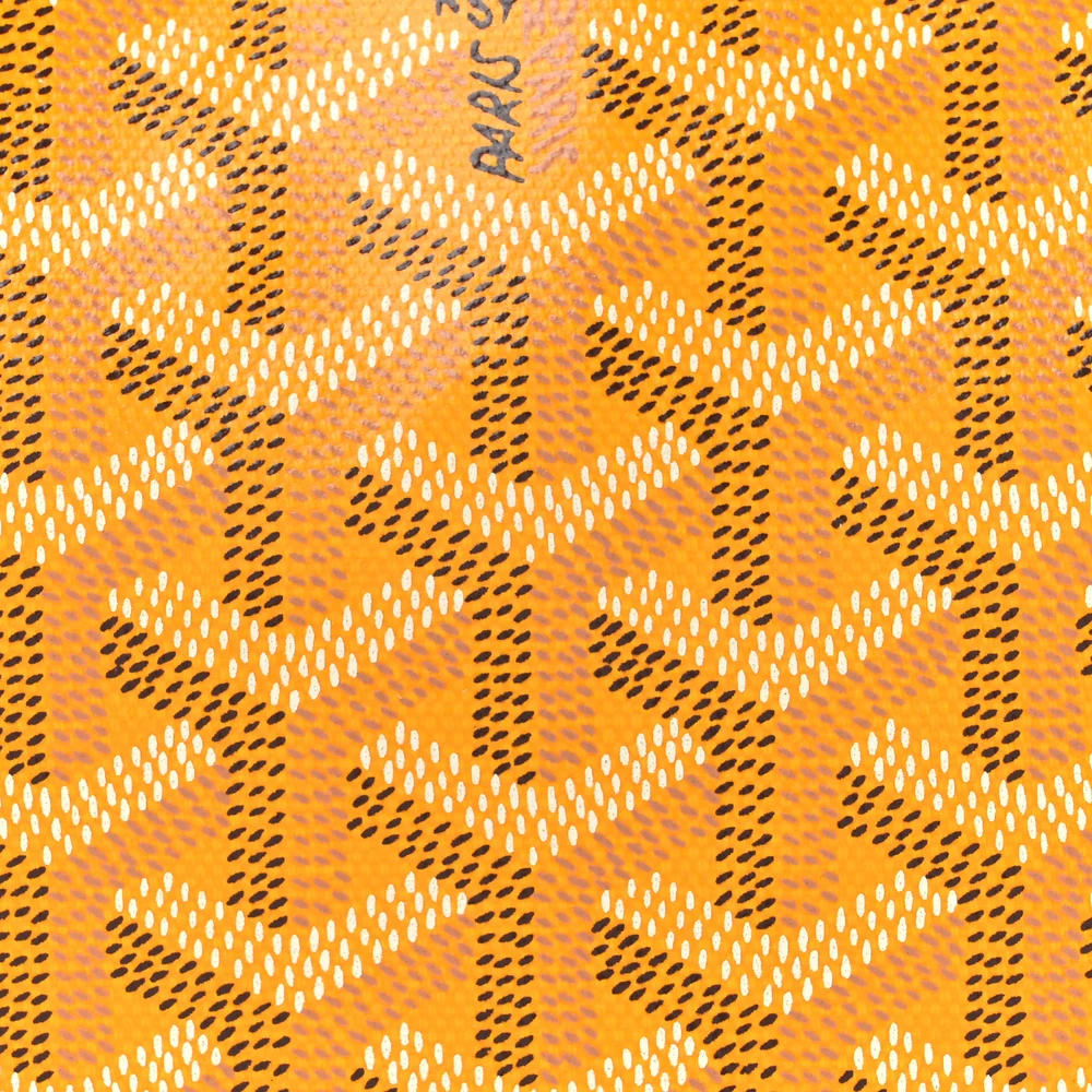 Lushentic Grade Reversible Mini Anjou Tote Yellow Goyardine Canvas - Image 8