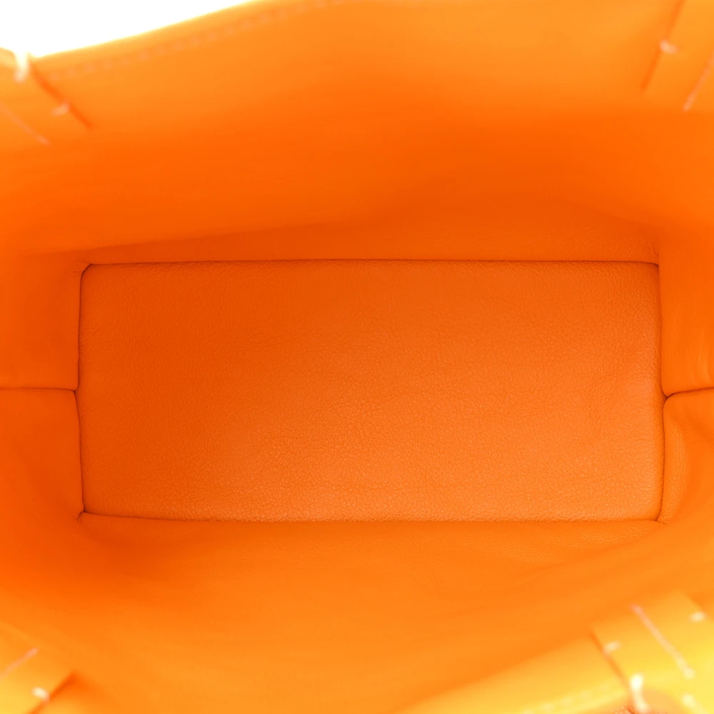 Lushentic Grade Reversible Mini Anjou Tote Yellow Goyardine Canvas - Image 7