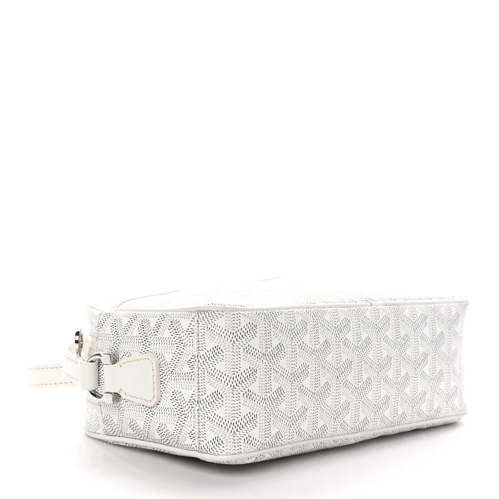 Lushentic Bag Sac Cap Vert PM White Goyardine Canvas - Image 6