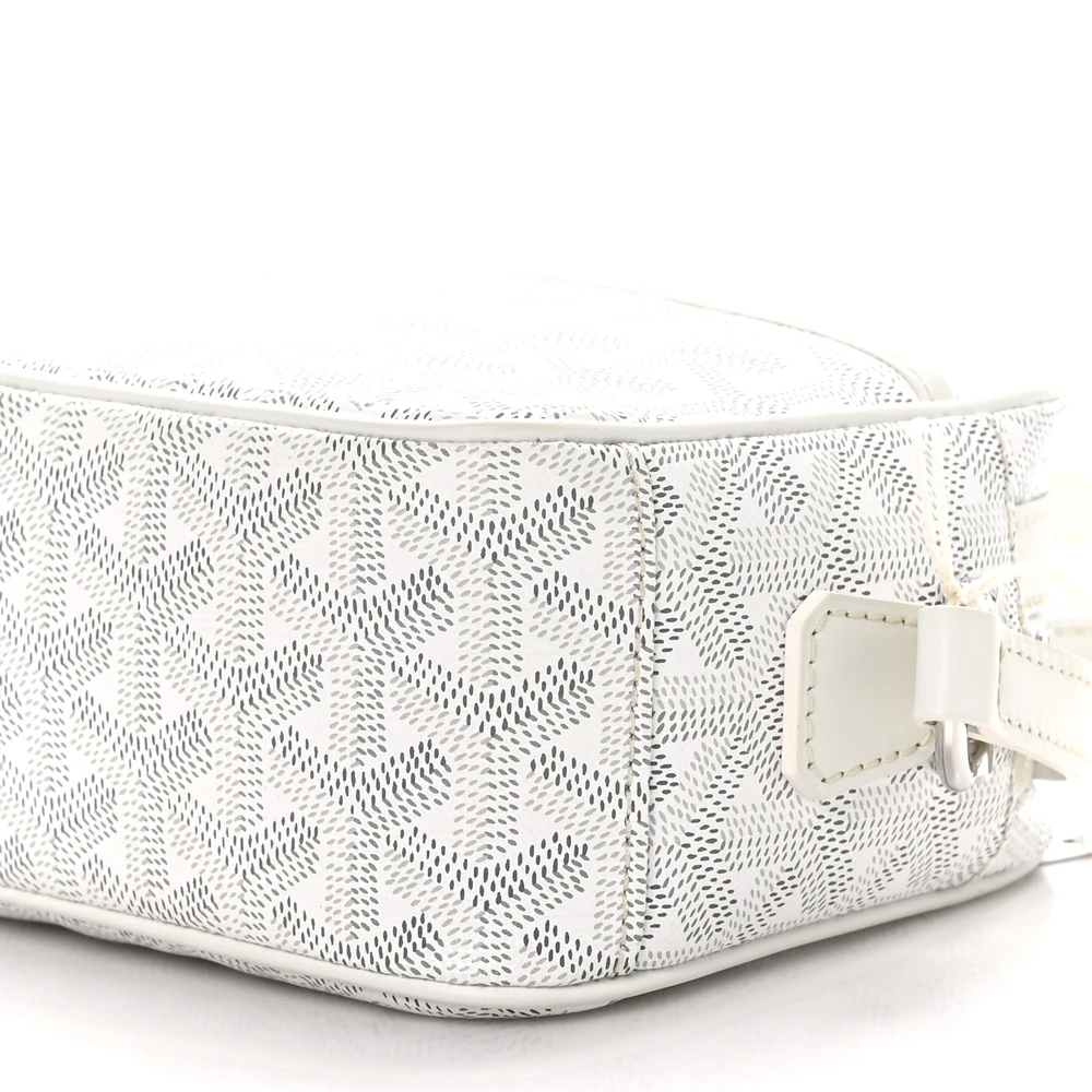 Lushentic Bag Sac Cap Vert PM White Goyardine Canvas - Image 5