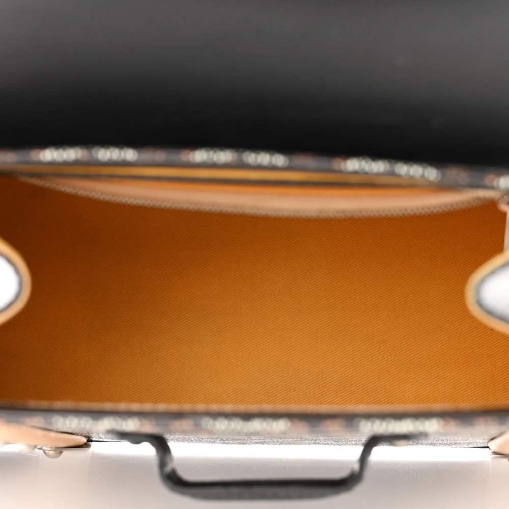 Lushentic Grade Replicas Saigon PM Black Goyardine Canvas Silver Hardware - Image 7