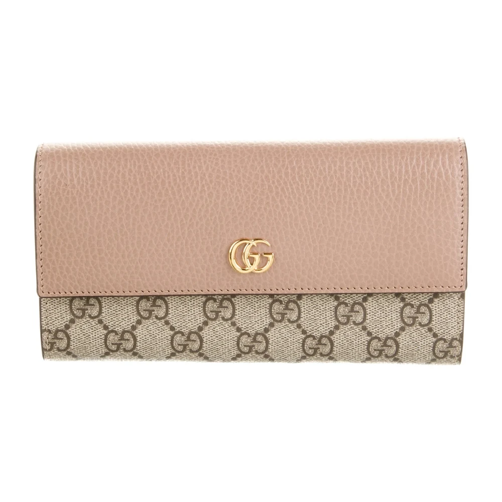 Lushentic Reviews Large Continental Wallet in Neutrals GG Supreme Canvas