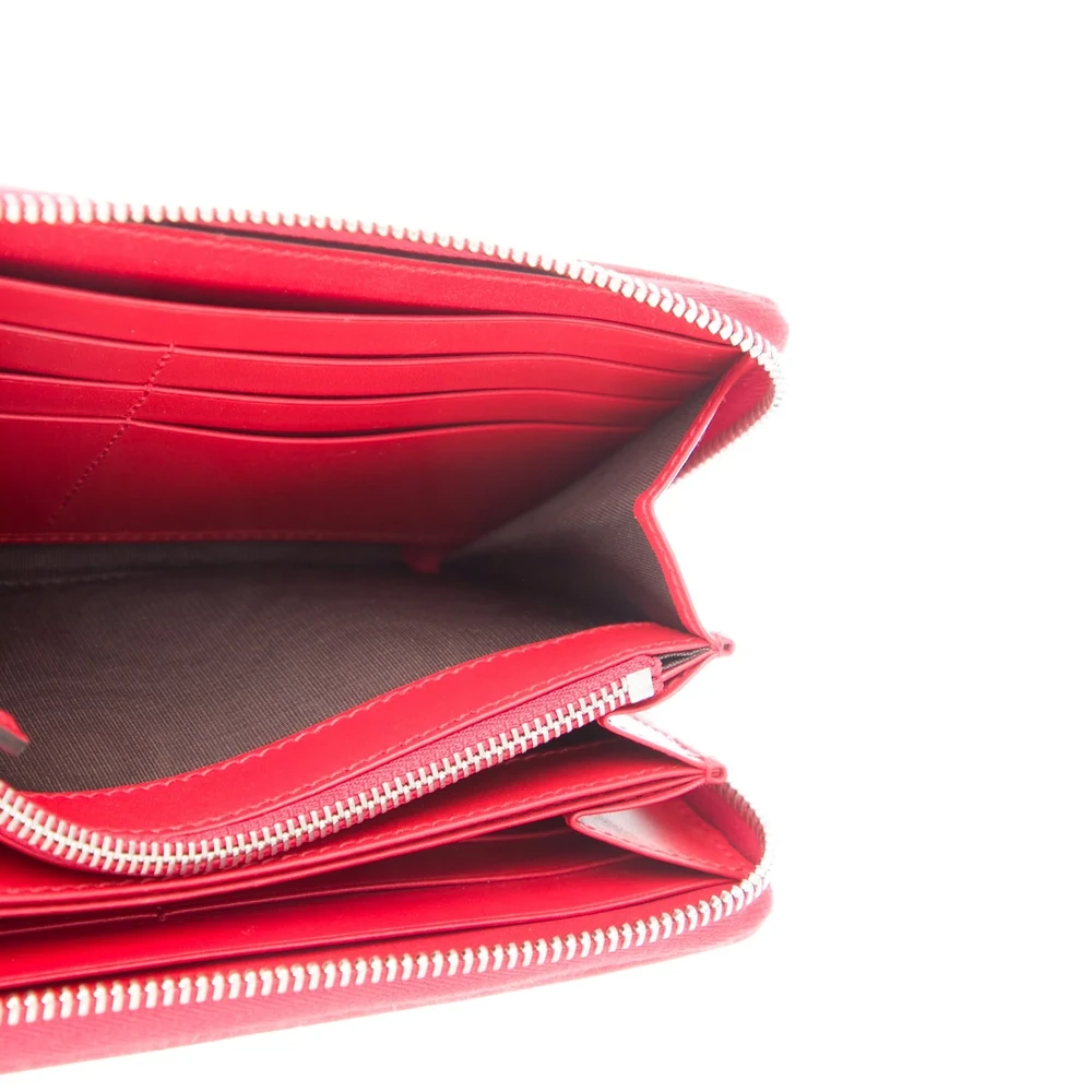 Lushentic Bags Review: Large Continental Wallet Red Diamante Print - Image 3
