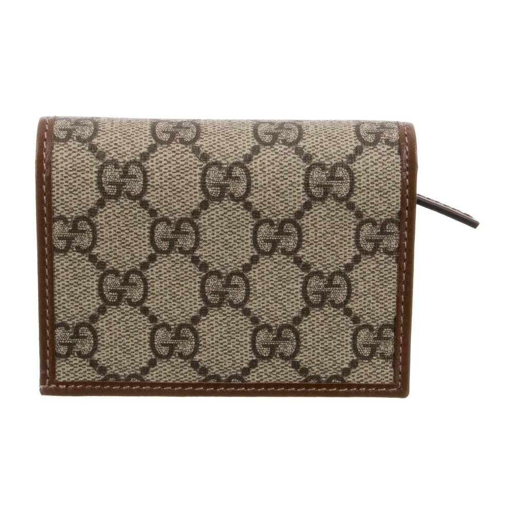 Lushentic Grade Bag - Large Wallet in Neutrals GG Supreme Canvas - Image 2