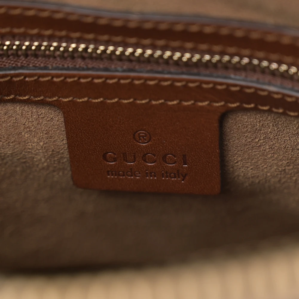 Lushentic Quality Bags Medium Zip Top Tote Beige GG Supreme Canvas - Image 2