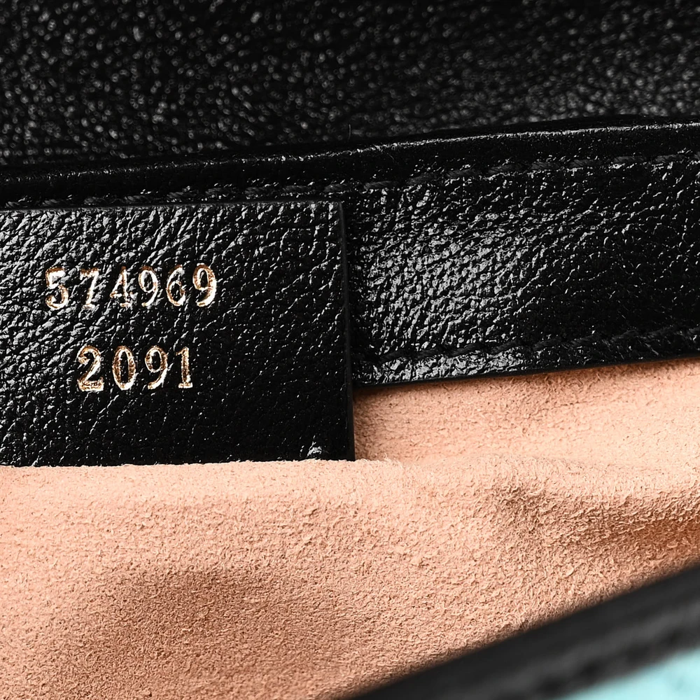 Lushentic GG Marmont Mini Handbag in Azalea Multicolor Leather - Image 9