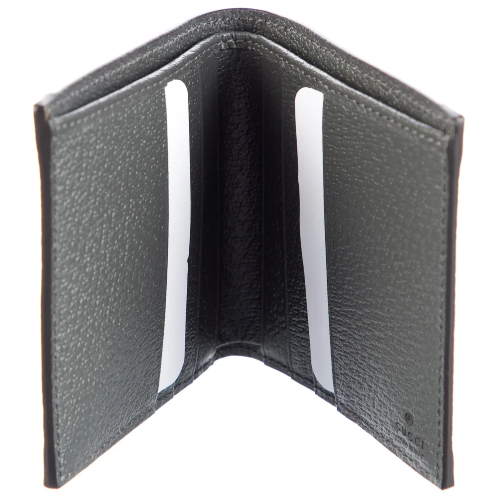 Lushentic Bags Review: Small Bifold Wallet Grey GG Supreme Canvas - Image 3