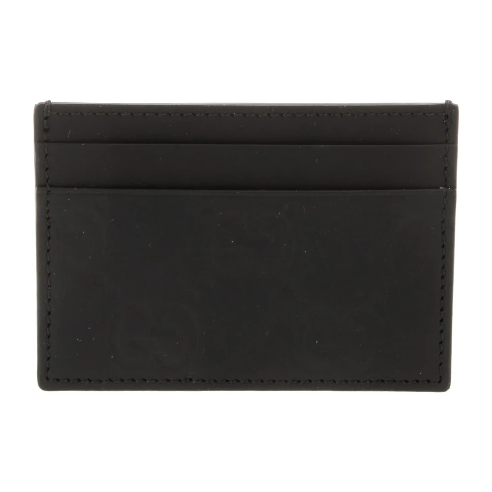 Lushentic Bags Small Card Holder Black Jumbo GG Leather