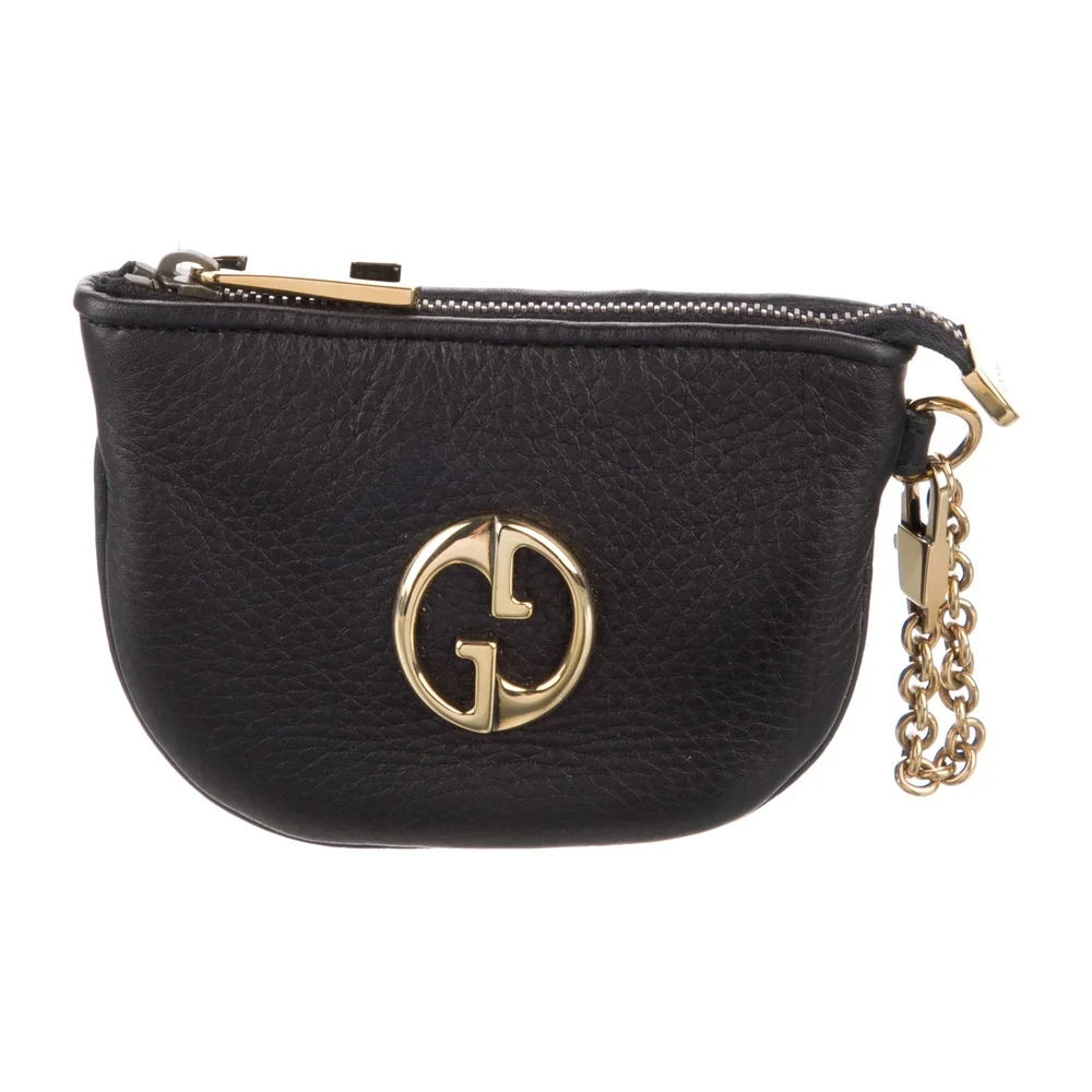 Lushentic Bags Review: Small Coin Pouch Black GG Supreme Canvas Gold Hardware
