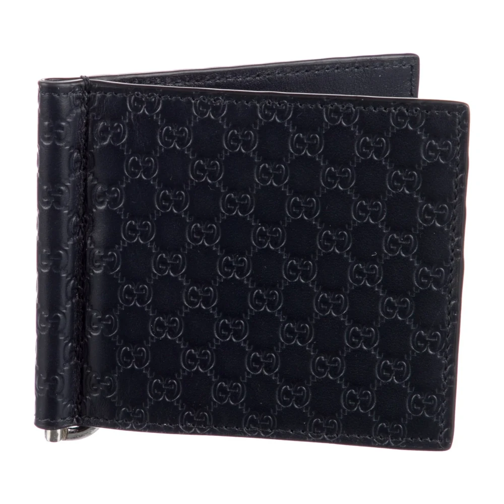 Lushentic Class Small Compact Wallet – Black Microguccissima Leather - Designer Inspired Luxury Bag