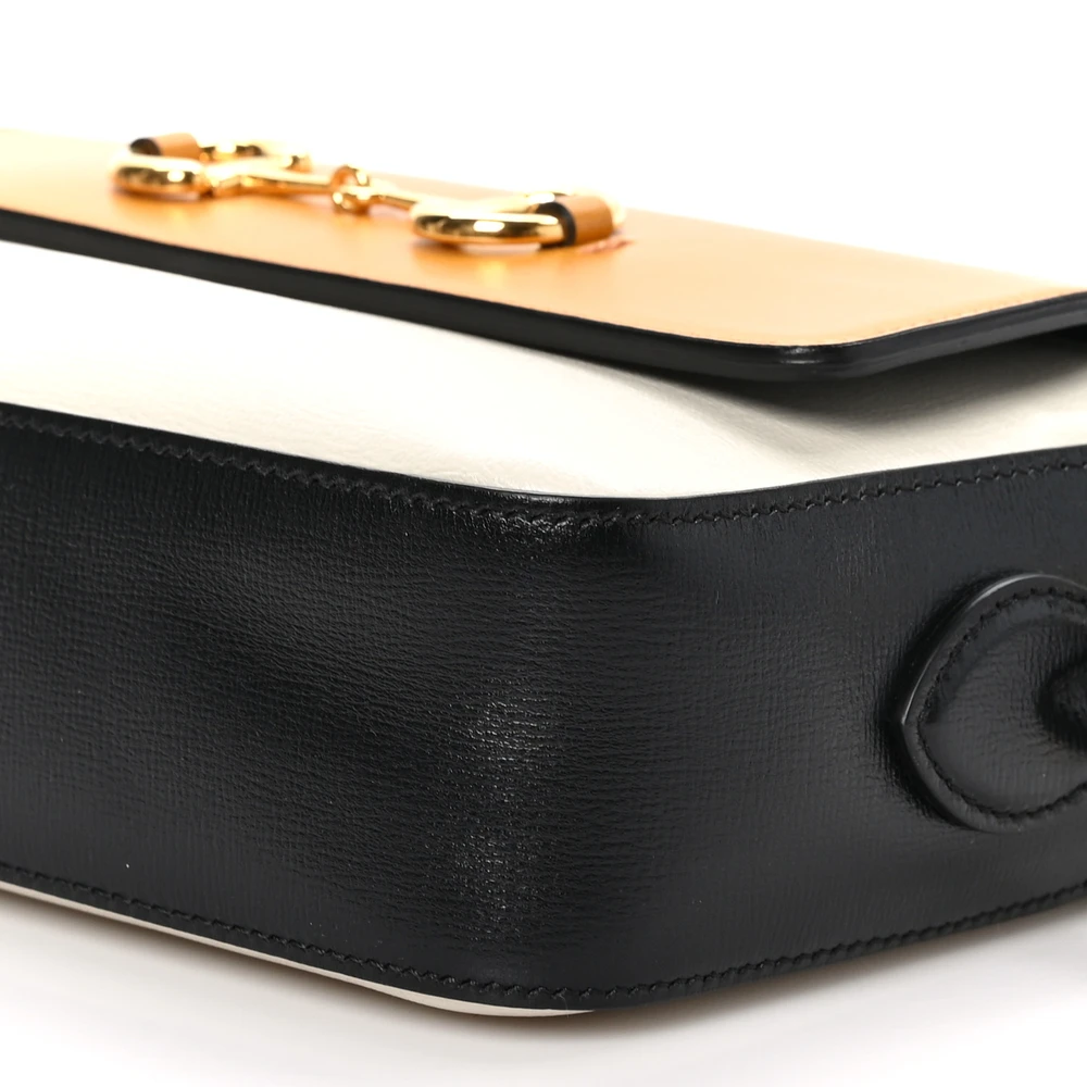 Lushentic Quality Small Horsebit 1955 Shoulder Bag in Mystic White - Image 4