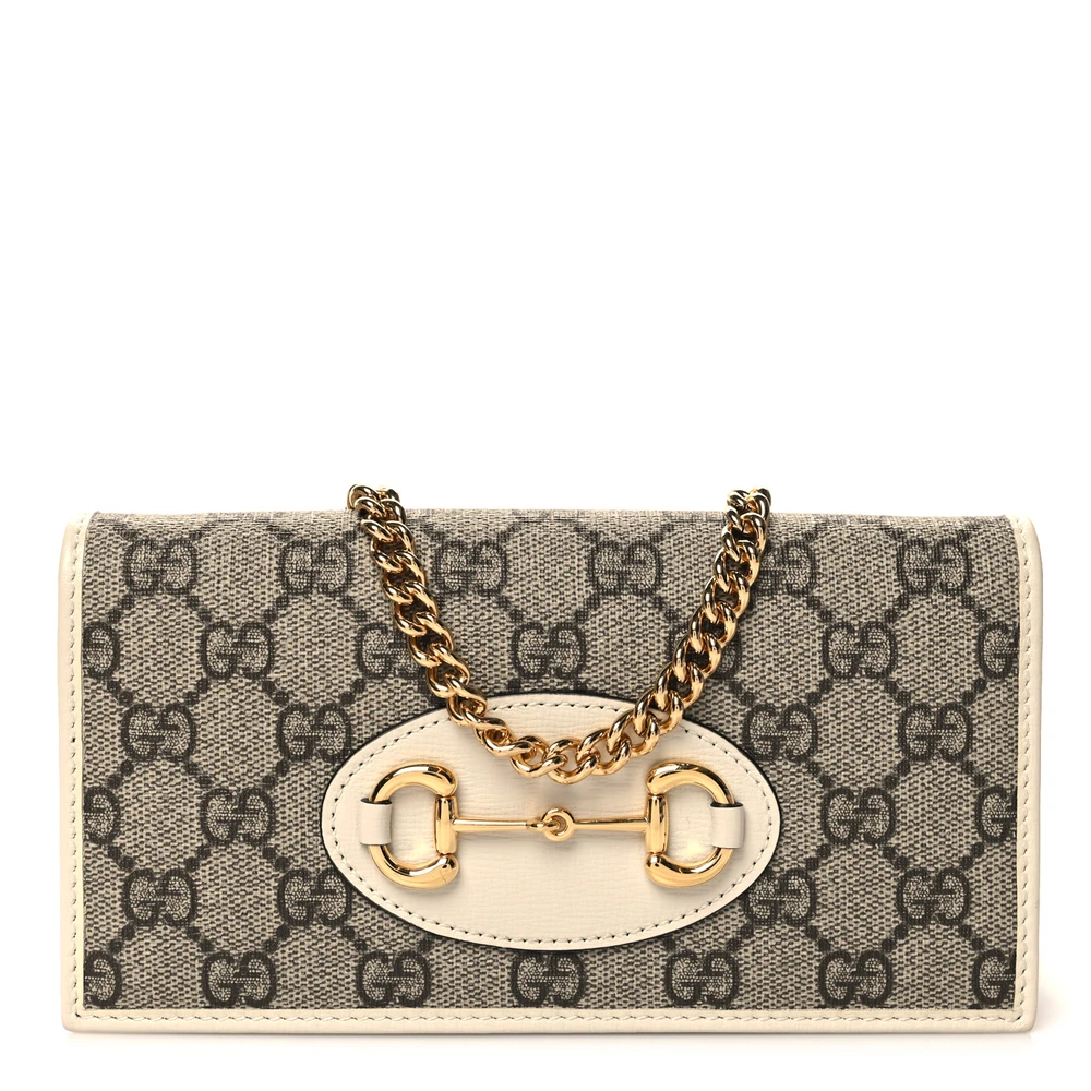 Replica Gucci Wallet On Chain – Small Horsebit 1955 in GG Canvas - Premium Alternative Bag