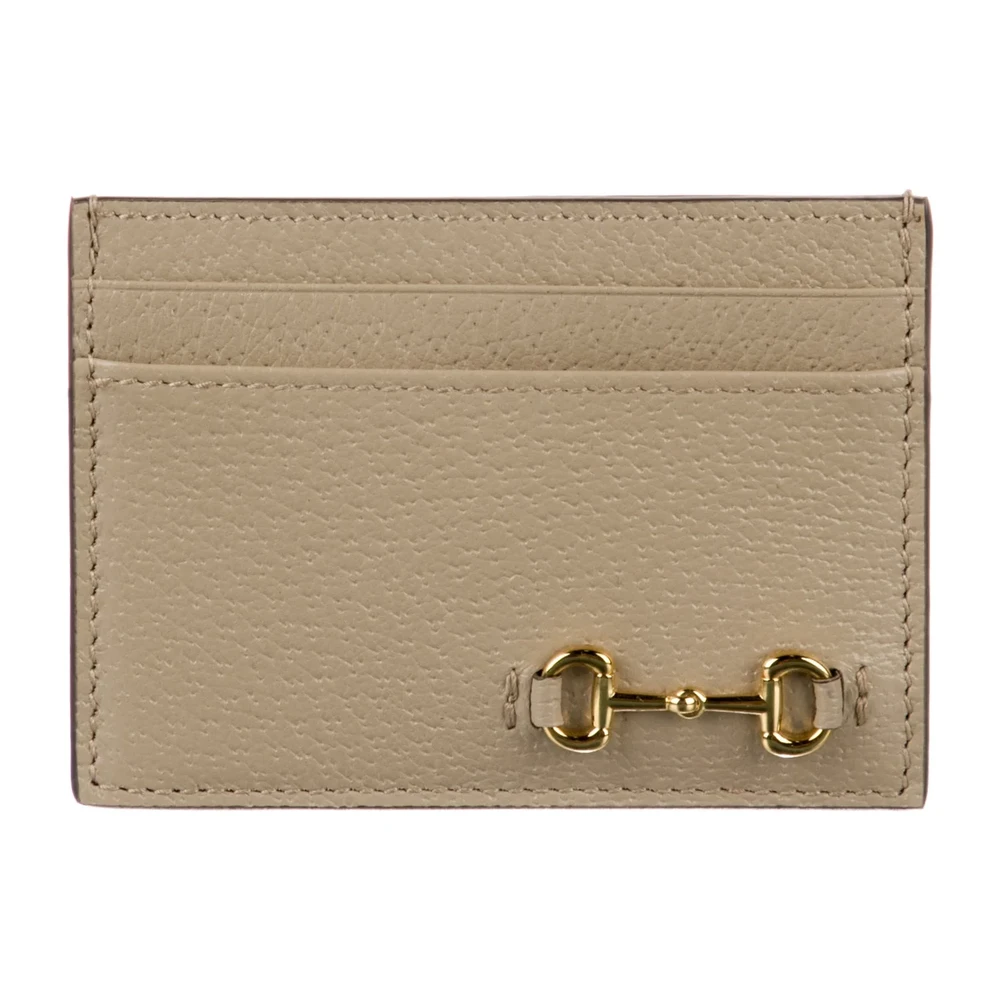 Lushentic Designer Card Holder in Neutrals with Gold Hardware - Premium Alternative