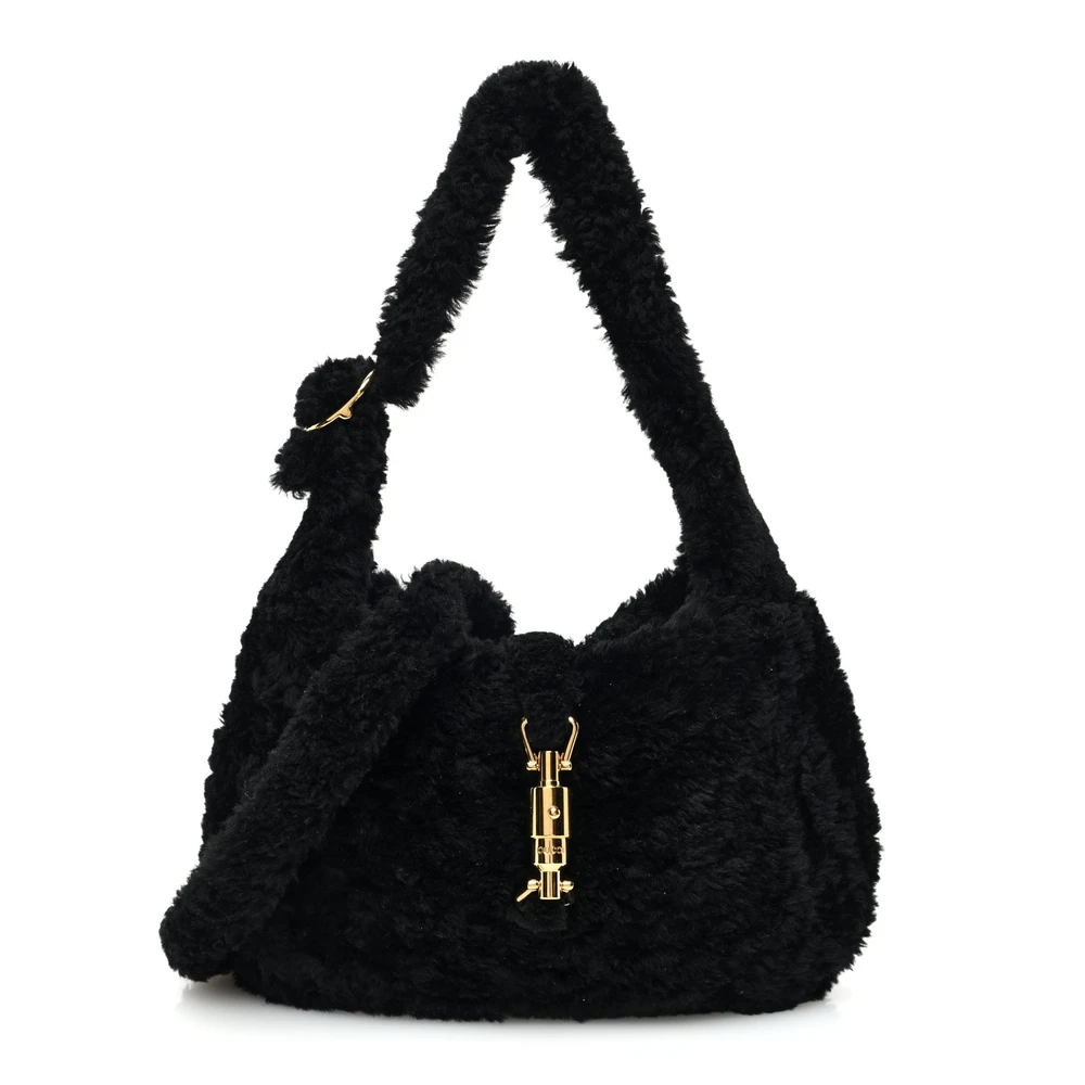 Lushentic Grade Handbags: Small Jackie 1961 Shoulder Bag Black - Premium Alternative Bag