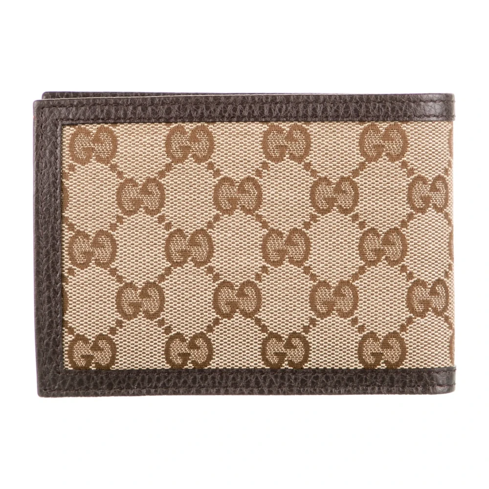Lushentic Replicas Small Wallet Beige Brown GG Canvas - Image 2