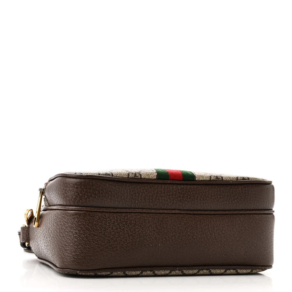 Lushentic Reviews Ophidia Messenger Bag in GG Supreme Canvas - Image 6