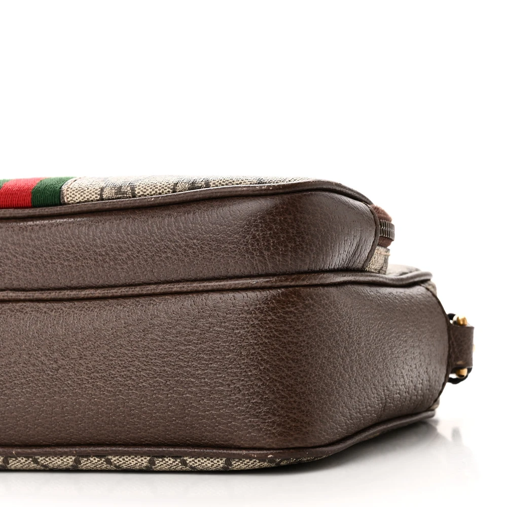 Lushentic Reviews Ophidia Messenger Bag in GG Supreme Canvas - Image 4