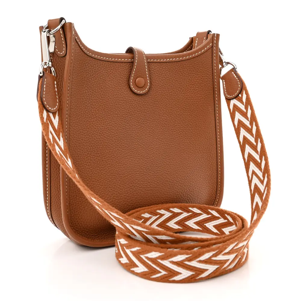 Lushentic Grade Designer Bags Amazone Evelyne TPM in Taurillon Leather - Image 3