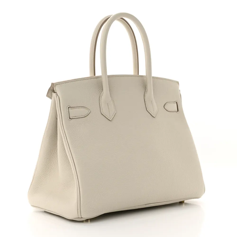 Lushentic Bags Birkin 30 Beton Togo Leather Gold Hardware - Image 3